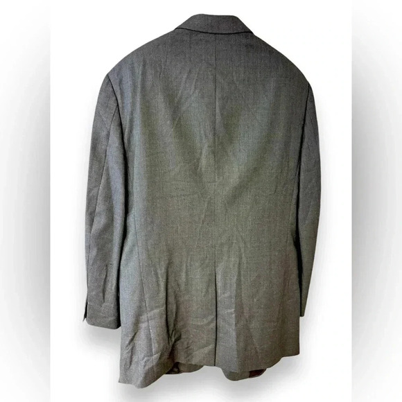 Brooks Brothers 1818 Madison Suit Jacket Size 42 | Gray/Blue | 100% Wool - Picture 2 of 7